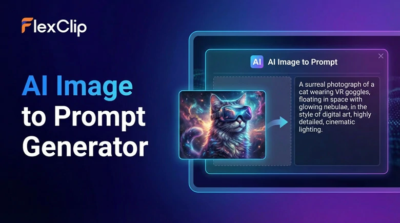 Free Image to Text Prompt Generator Online - FlexClip