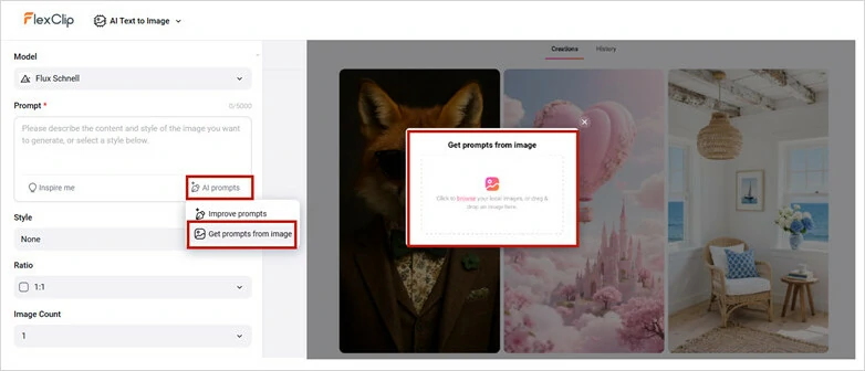 Upload a Photo and Let AI Turn it into Text Prompt