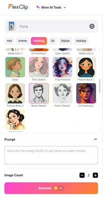 Choose How Many Pictures You Want to Have