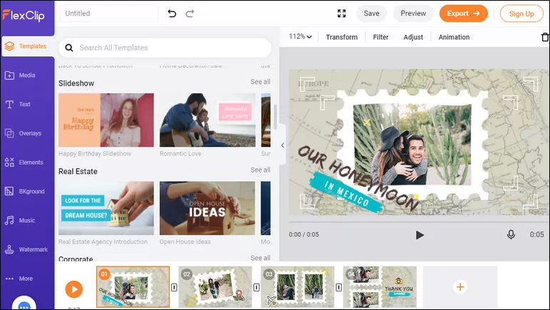 Online Image to Video Converter - FlexClip