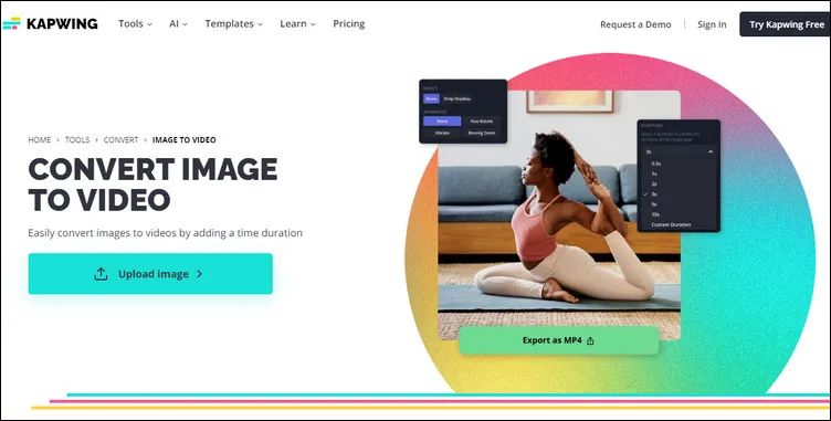 Online Image to Video Converter - Kapwing