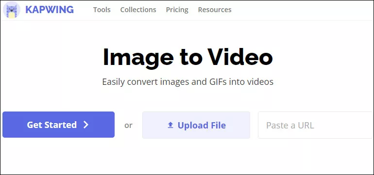 Online Image to Video Converter - Kapwing