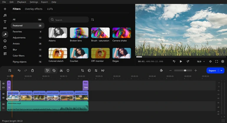 iMovie Alternative - Movavi