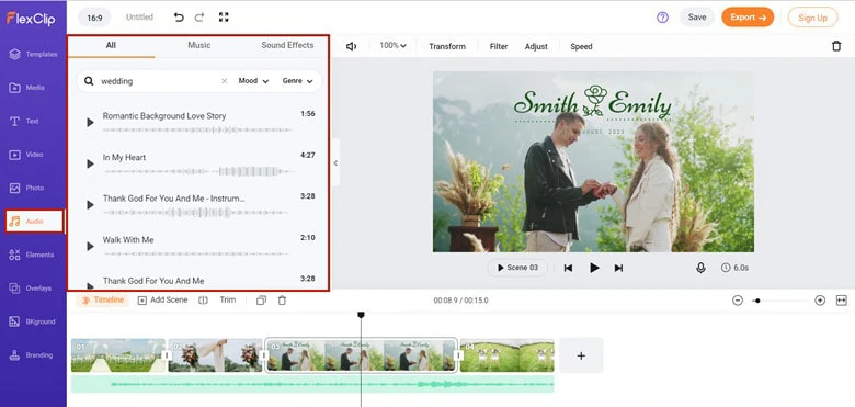 Add Audio Track to iMovie Slideshow