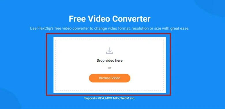 Convert iMovie to MP4: Upload Your Exported iMovie Video to FlexClip