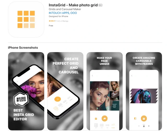 InstaGrid App Overview