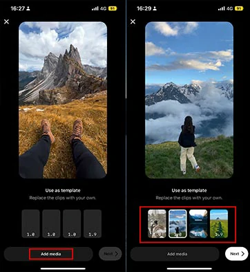 Make Instagram Travel Reels  Instagram Travel Reel Template