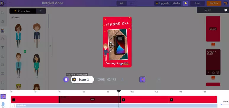 Create customized animated characters for your Instagram videos by Animaker