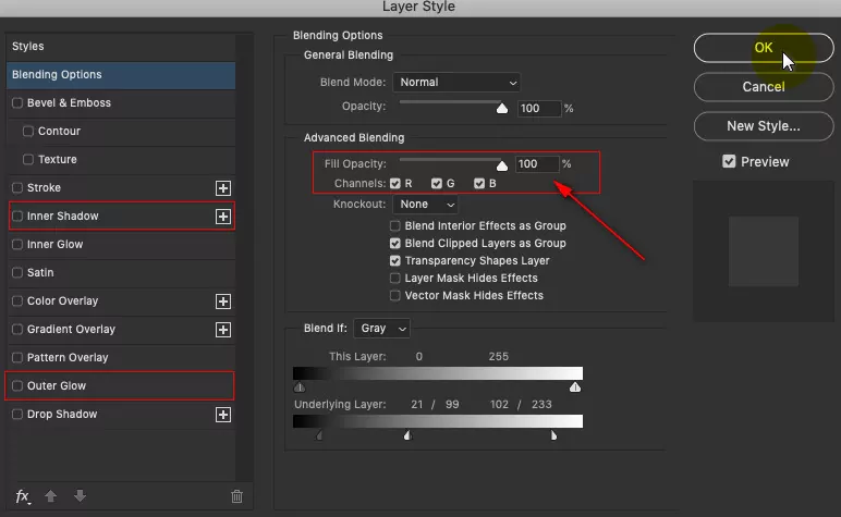 Make an Invisible Watermark in PhotoShop - Step 2.3