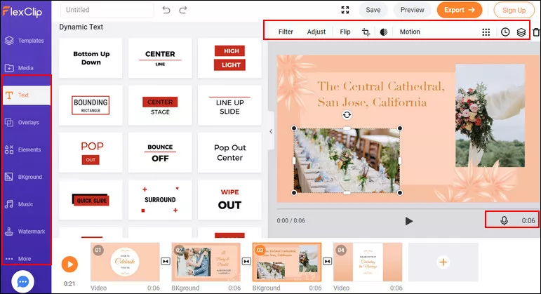 Customize the Video