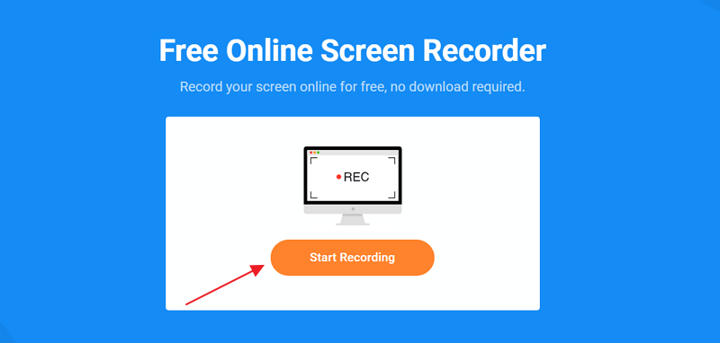 Launch FlexClip screen recorder