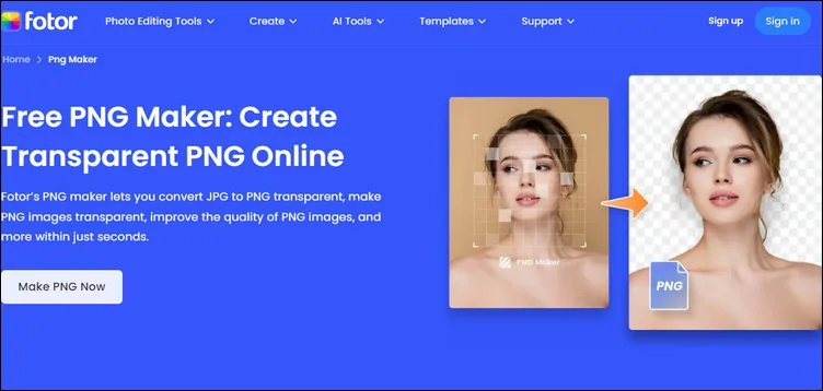 PNG Maker Online - Make JPG to PNG Transparent Online with Ease