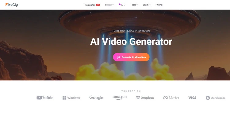 AI Video Generator - FlexClip