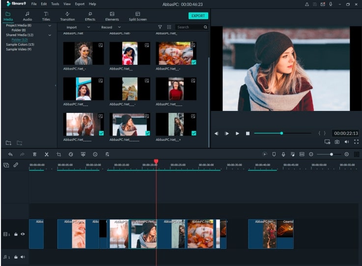 Lightweight Video Editors - Filmora Wondershare