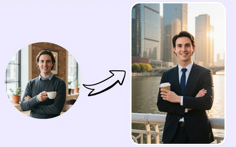 Comparison Between a Casual and Professional LinkedIn Profile