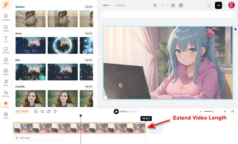 Extend Video Length