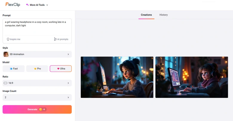 Generate AI Lofi Image