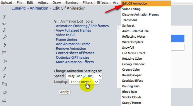 Create an animated GIF - Online GIF maker