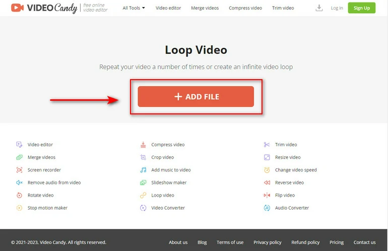 Loop - Play infinite  videos forever, Audio Only, Screen  Off, Repeatedly, Autoplay, Loop, Responsive with No Controls