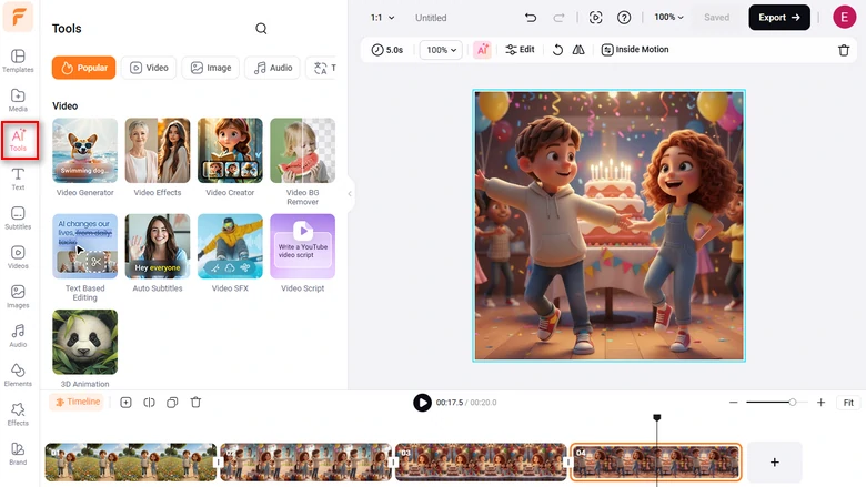 Explore More AI Tools to Polish Animated Videos