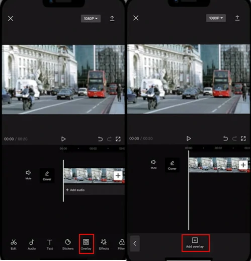 Add Green Screen Video as Overlay