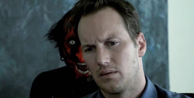 Classic jump scare scene in Insidious, 2010