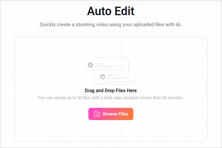 Use the Auto Edit Tool to Make a Reel with Multiple Photos - Upload