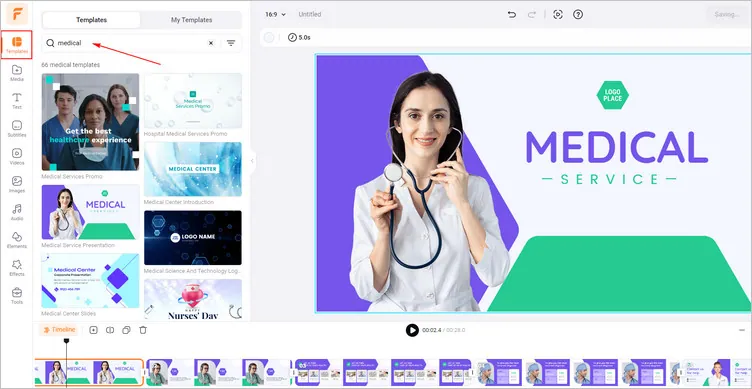 Start with a Free Medical Template - FlexClip