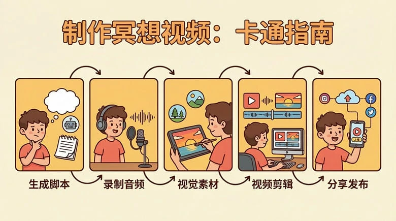 什么是冥想视频以及如何制作冥想视频