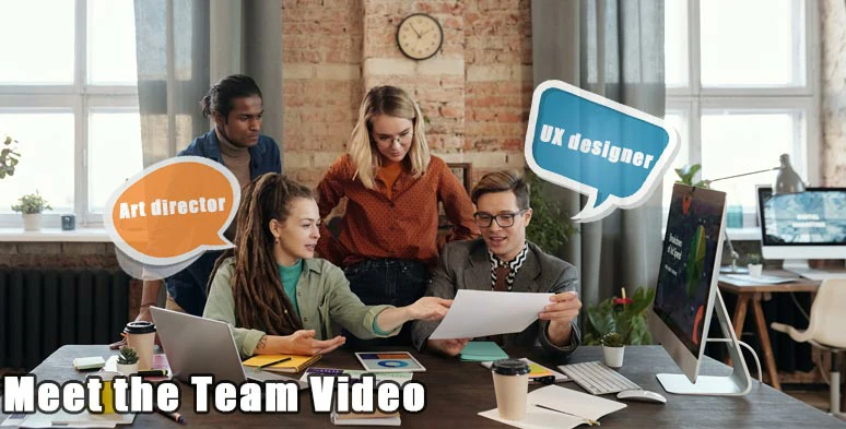 Create a meet the team video for brands