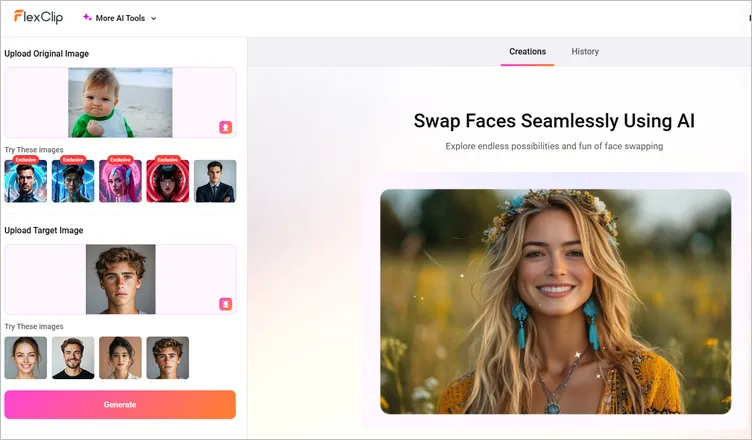 Upload Meme Image and Face Photo