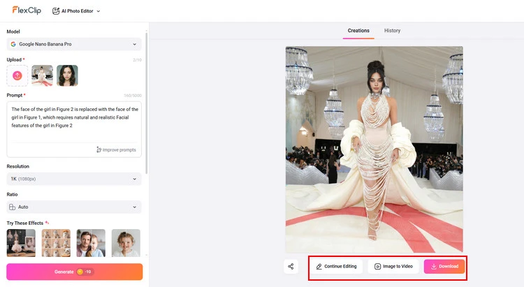 Download Photo - FlexClip