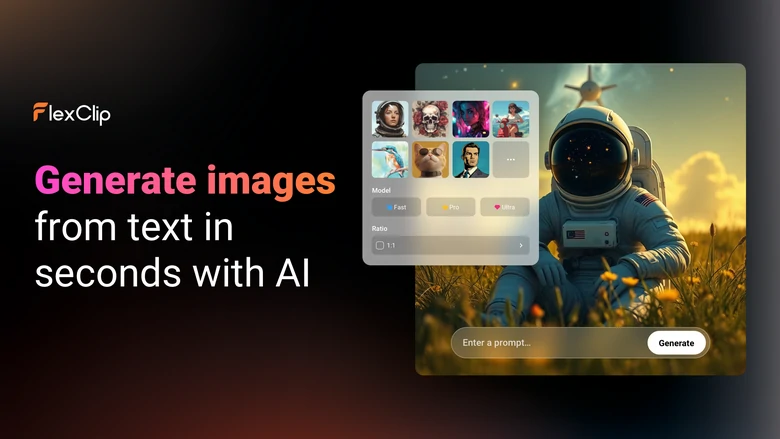 FlexClip AI Image Generator