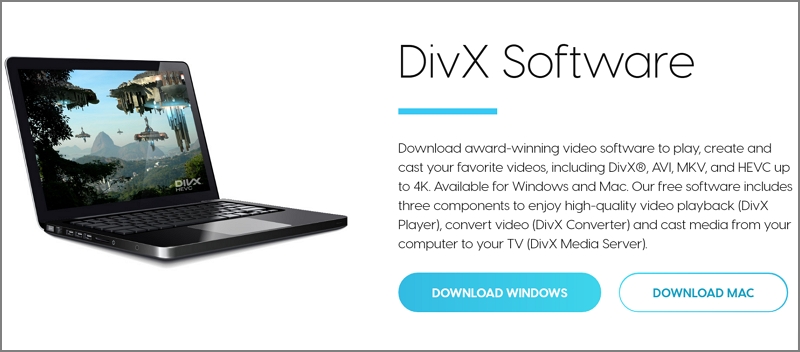 5 Best MKV Player for Windows/Mac - DivX Player