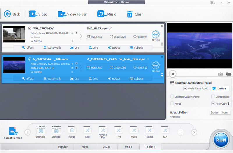 VideoProc  video editor