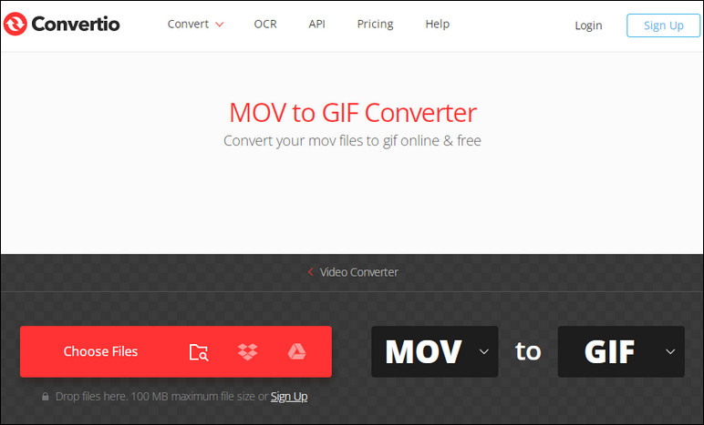 6 Best Ways to Convert MOV to GIF - Convertio