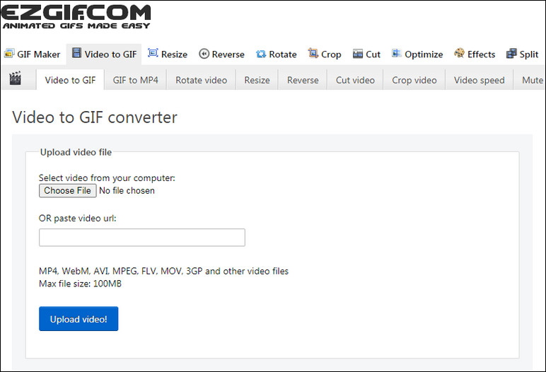 6 Best Ways to Convert MOV to GIF - EZGIF