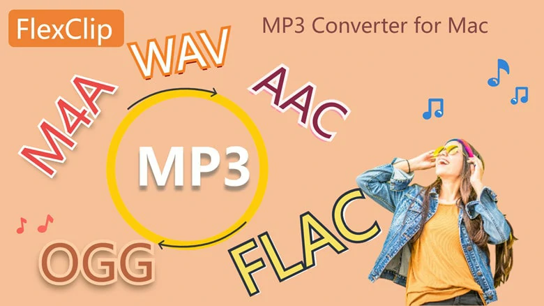 FlexClip - Online Free MP3 Converter for Mac