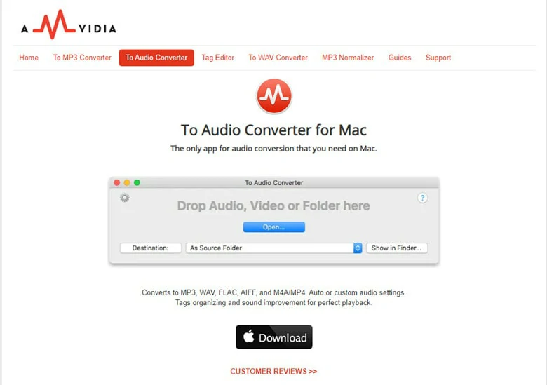 To Audio Converter for Mac - A Powerful MP3 Converter for Mac