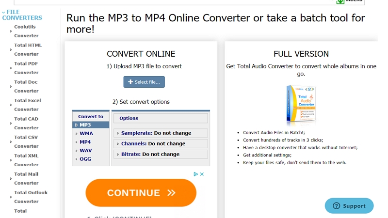 MP3 to MP4 Converter - Coolutils