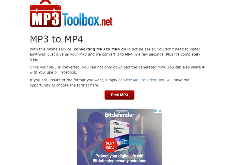 MP3 to MP4 Converter - Mp3toolbox