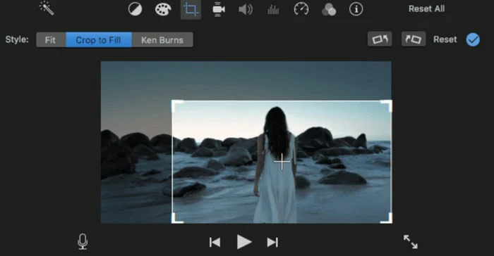 MP4 Video Cropper: Crop the Video in iMovie