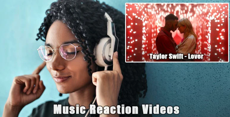 Create great music reaction videos for YouTube