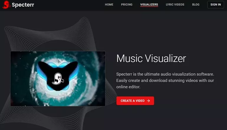 Best Music Visualizer - Specterr