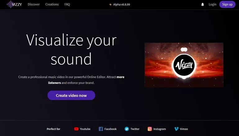 Best Music Visualizer - Vizzy