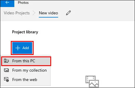 Remove Sound from Video Using Windows Built-in App - Add