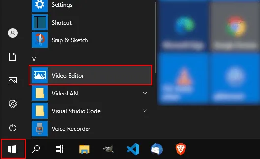  Remove Sound from Video Using Windows Built-in App - Open Video Editor