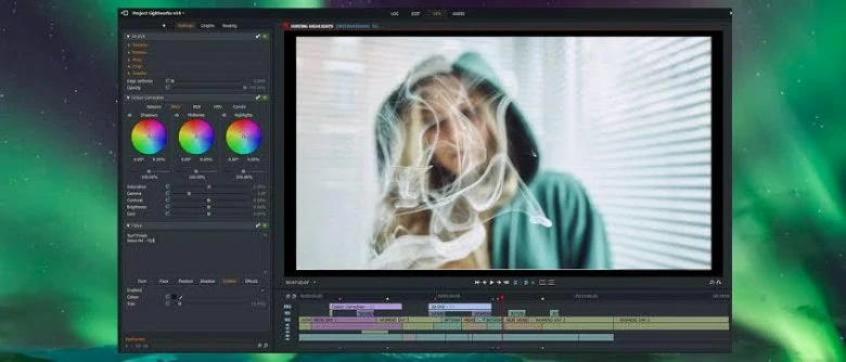 Non Linear Video Editing Software - Lightworks