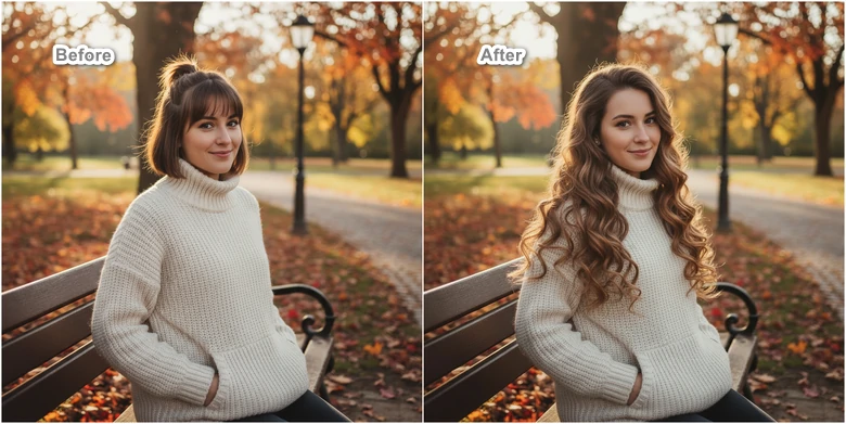 Change Hairstyle in Photo