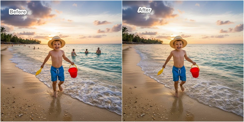 Remove Unwanted Objects in Image